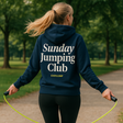 Sunday Jumping Club Hoodie Navy